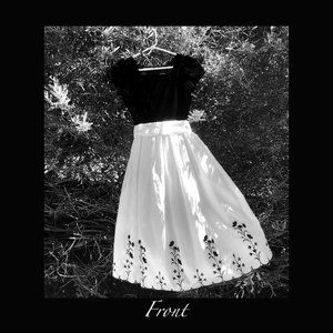 Beautiful Girl's Black & White Fancy Dress